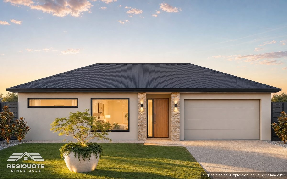 Classic Warm — ResiQuote front facade artist impression